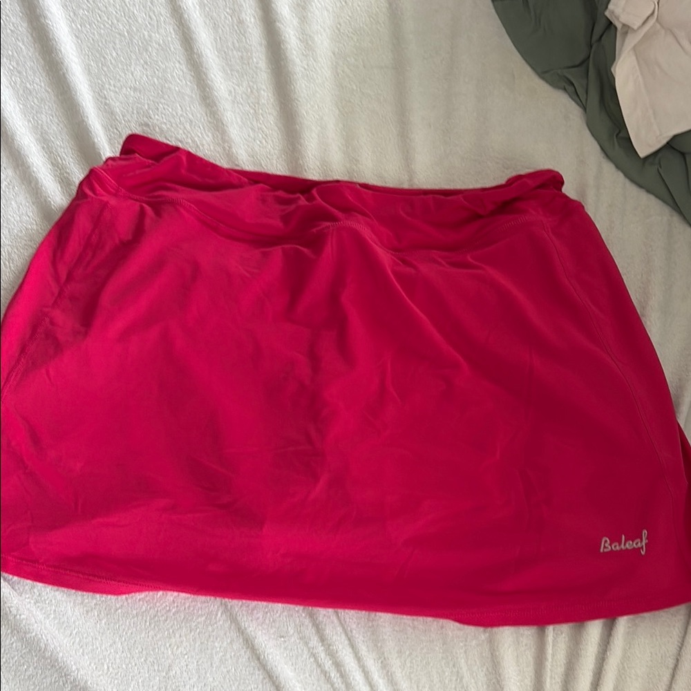 Baleaf Women's Vibrant Pink Mini Skirt